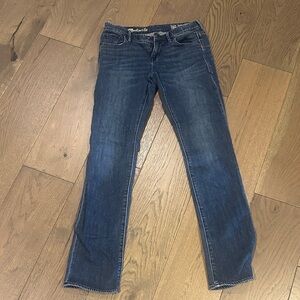 Madewell Indigo Straight Leg Jeans